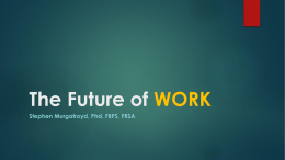 The Future of WORK