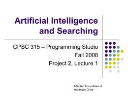 Introduction to AI - CS Course Webpages