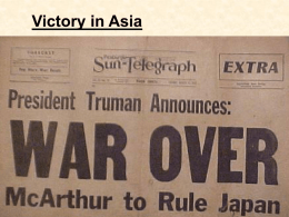 Pacific Theater of WWII