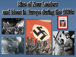 Rise of New Ideas