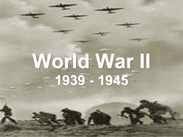 World War II 1939