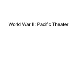 World War II in the Pacific - Mr. Kelly's Social Studies