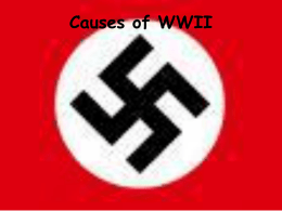 What were the causes of WWII