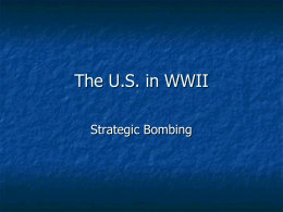 The US in WWII - BTHS World History