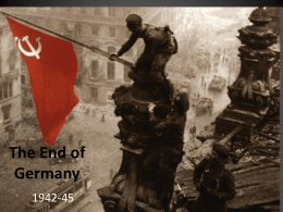 The End of Germany