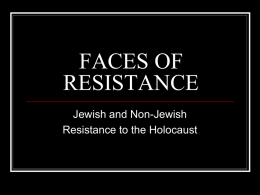 18. The Faces of Resistance