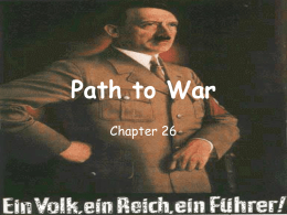 PPT Path to War