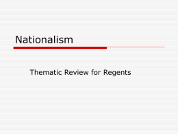 Nationalism - Lyons-Global