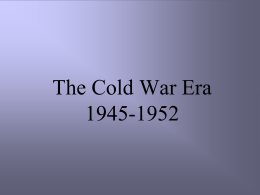 Cold War 145-52 PPP