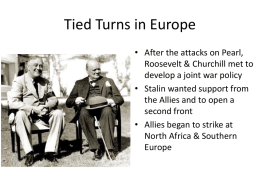 Tied Turns in Europe