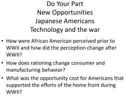 Do Your Part New Opportunities Japanese Americans Technology