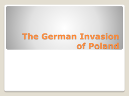 The German Invasion of Poland