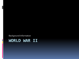World War II - Net Start Class
