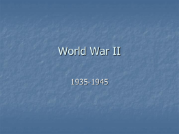 World War II - eLearningDEwiki