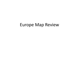 Europe Map Review
