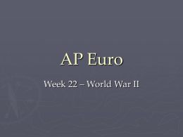 AP Euro - LS AP Euro Study Group