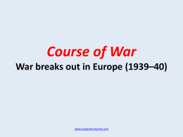 Western Europe (1940–41)