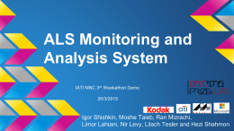 ALS Monitoring and Analysis System