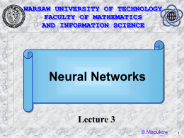 Bez tytułu slajdu - Warsaw University of Technology