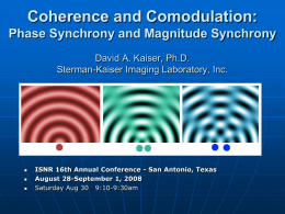 ISNR 2008 - Sterman-Kaiser Imaging Laboratory