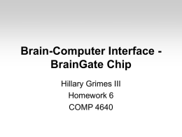 BrainGate Chip