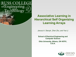 Associative Learning in Hierarchical Self