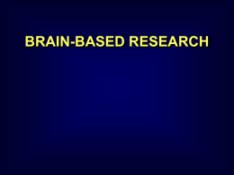brain-based research
