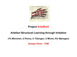 Artefact Structural Learning through Imitation - What is Neuro
