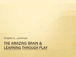 the amazing brain learning through play