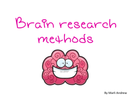 brain research methods 1-10