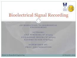 Bioelectrical Signal Recording