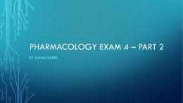 Pharmacology II - 2-24