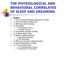 reticular activating system theory of sleep.