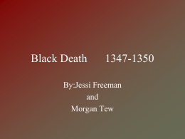 Black Death 1347-1350