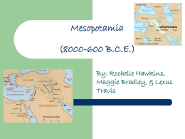 Mesopotamia (8000