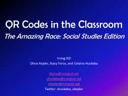 QR Codes Social Studies File