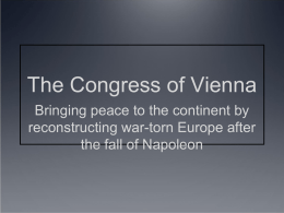 5.2 Congress of Viennax