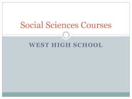 Social Studies - Waterloo Community Schools