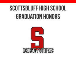 SCOTTSBLUFF HIGH SCHOOL Graduation Honors
