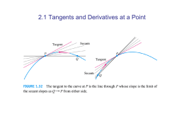 The Tangent Line Problem and The Area Problem (p. 101)