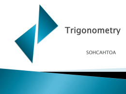 Trigonometry - Blog 44 Sites