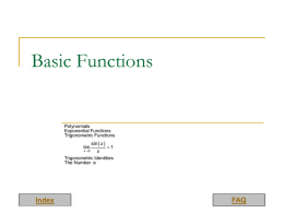 Basic Functions - math.hcmuns.edu.vn