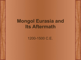 Mongol Powerpoint