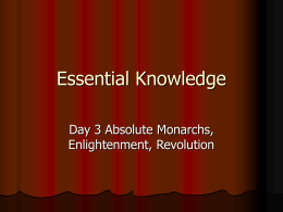 Essential Knowledge