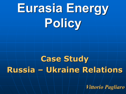 Eurasia Energy Policy