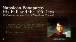 Napoleon Bonaparte - Oak Park Independent