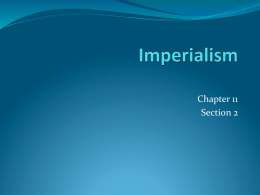 Imperialism Case Study: Nigeria