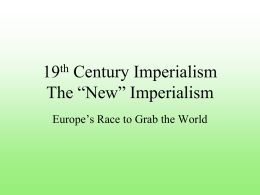 Why Imperialize?