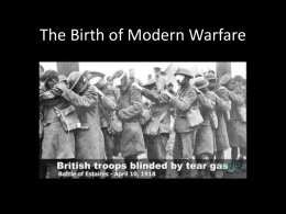 The Birth of Modern Warfare