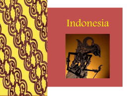 Indonesia latest - CLIO History Journal